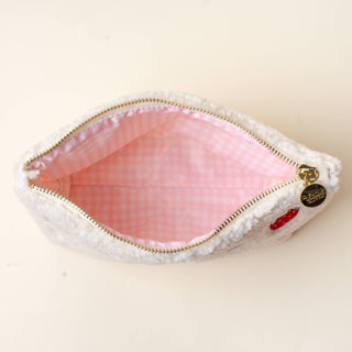 Teddy Pouch-Strawberry Fields *final sale