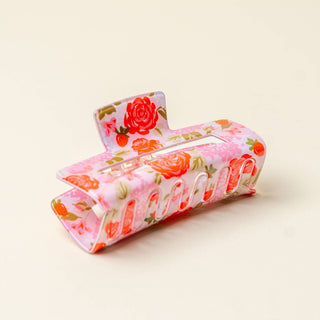 Claw Clip-Rose Garden *final sale