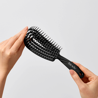 Detangling Flexi Brush - Black - The Red Thread Boutique
