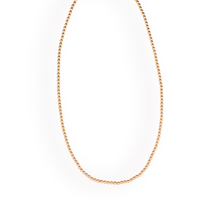 3MM Necklace in Gold: 16 inch / No Clasp - The Red Thread Boutique