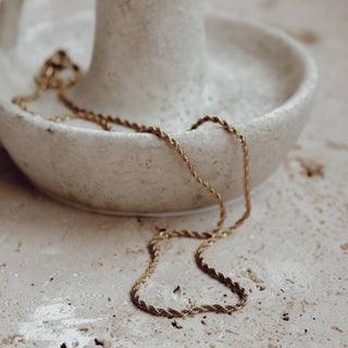 Rope chain necklace