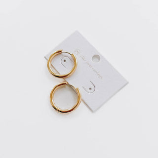 Sweetheart Hoop Earrings