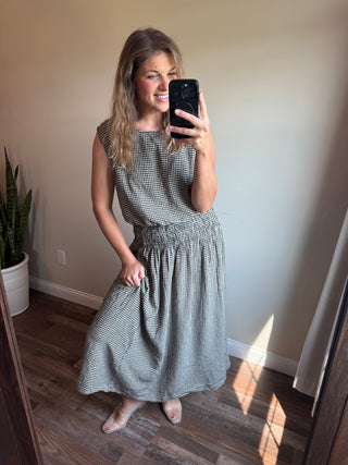 Z Supply Brooke Gingham Skirt - The Red Thread Boutique