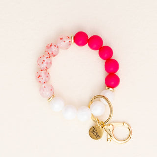 Hands-Free Keychain Wristlet - Be Mine *final sale