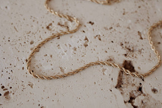 Rope chain necklace