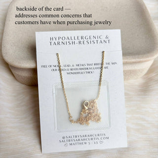 Crystal Cross Necklace