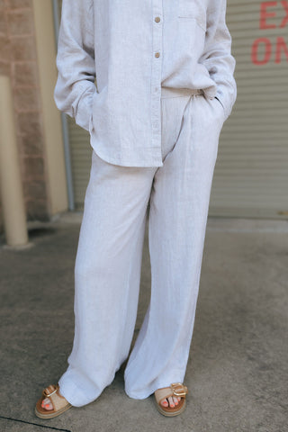 Anastasia Pants, White Oak