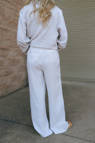 Anastasia Shirt, White Oak
