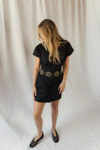 Z Supply Sanna Mini Dress, Black