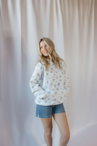Jackie Floral Hoodie