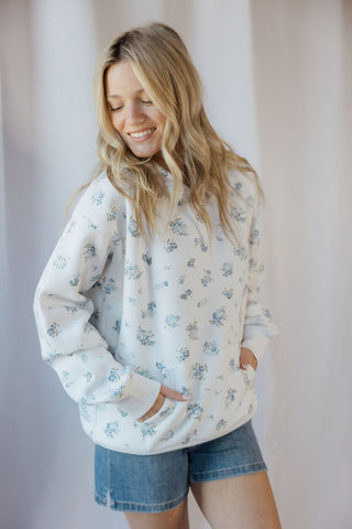 Jackie Floral Hoodie