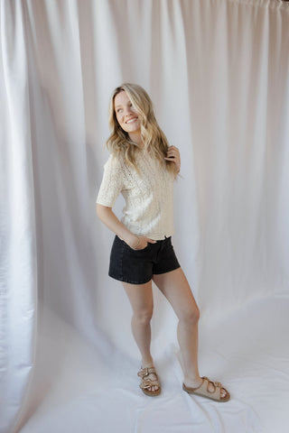 Z Supply Adria Sweater Top, Island Coconut - The Red Thread Boutique