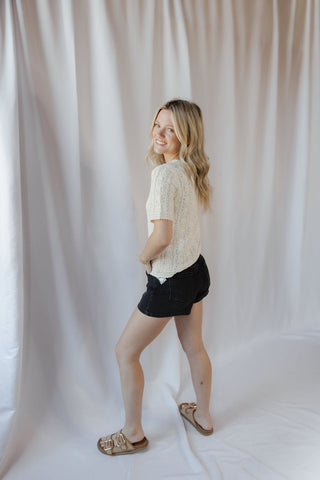 Z Supply Adria Sweater Top, Island Coconut - The Red Thread Boutique