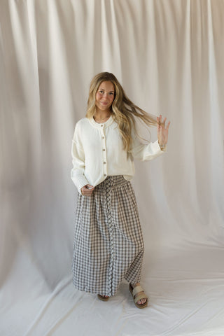 Phoebe Plaid Skirt - The Red Thread Boutique
