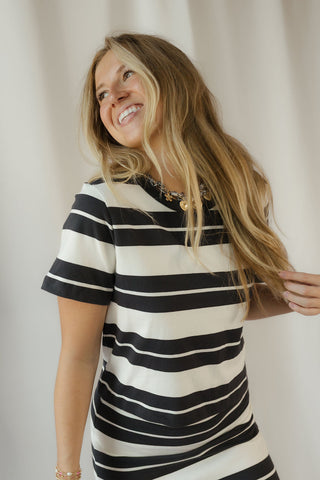 Z Supply Stellan Striped Jersey Tee