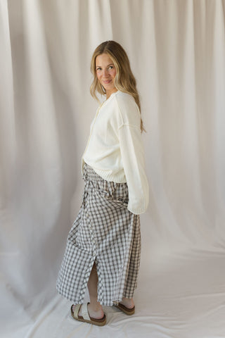 Phoebe Plaid Skirt - The Red Thread Boutique