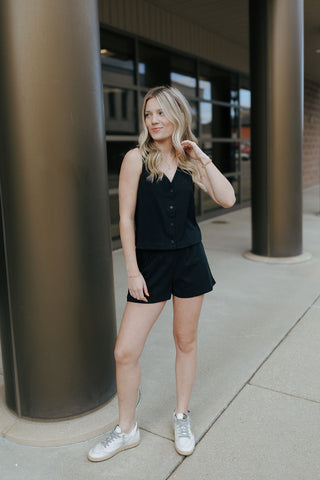 Scout Knit Shorts, True Black by Z Supply