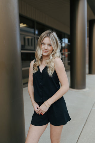 Solace Jersey Top, True Black by Z Supply