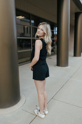 Solace Jersey Top, True Black by Z Supply