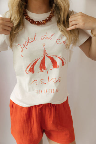 Del Sol Tourist Tee - The Red Thread Boutique