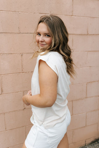 Utility Shorts, White