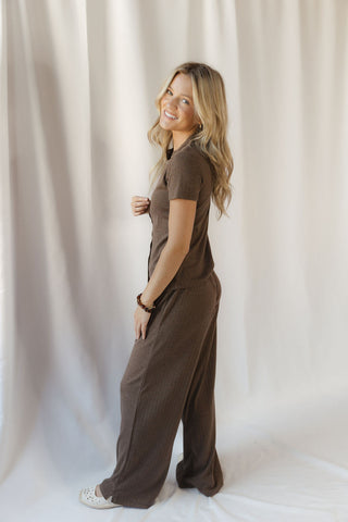 Luisa Pants, Brown Heather - The Red Thread Boutique