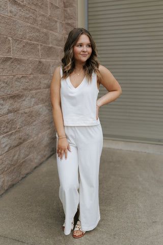 Scout Flare Pants, Sea Salt by Z Supply