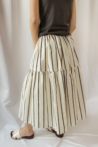 Avery Stripe Skirt - The Red Thread Boutique