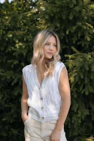 Fairway Knit Vest by Z Supply *final sale