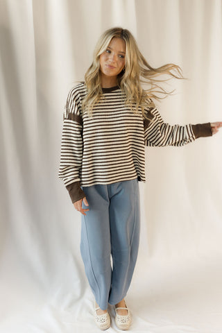 Kinsey Pants, Light Denim - The Red Thread Boutique