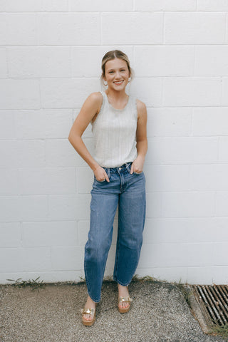 Mild Barrel Leg Denim by Vervet