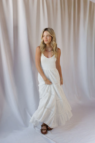 Z Supply Behati Eyelet Midi Dress - The Red Thread Boutique