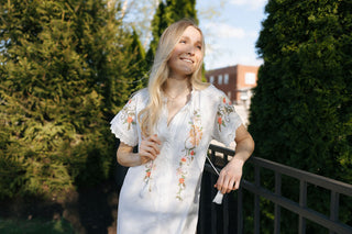 Embroidered Tassel SS Romper