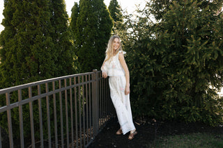 Embroidered Tank/Pants Set