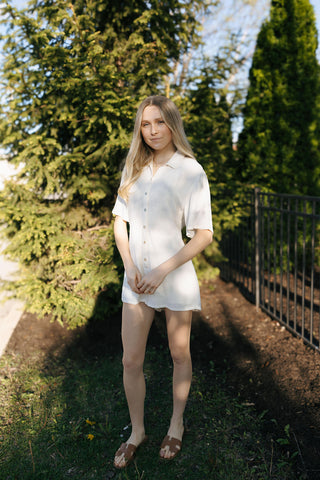 Marcell Romper, Sea Salt by Z Supply