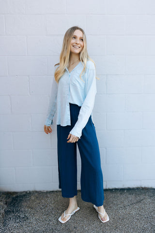 The Perfect Linen Top, Salt Water by Z Supply