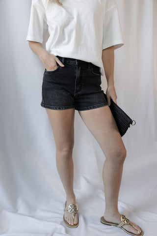 Newport Classic Hem Short, Black - The Red Thread Boutique