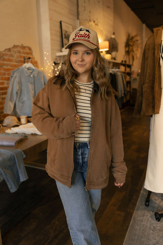 Barn Jacket, Brown
