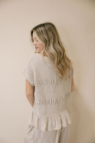 Good Feels Knit Set, Taupe - The Red Thread Boutique