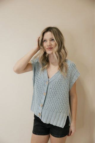 Sherwood Top, Blue - The Red Thread Boutique