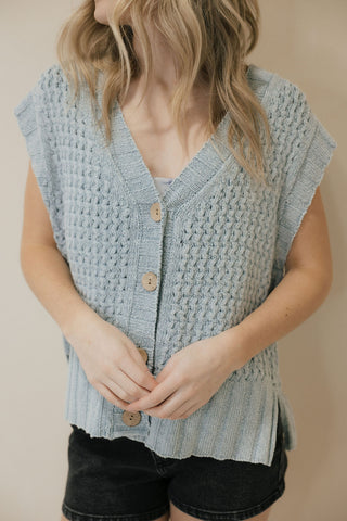 Sherwood Top, Blue - The Red Thread Boutique