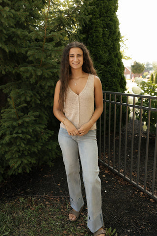 Mage Sweater Vest, Natural by Z Supply *final sale