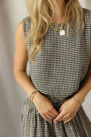 Vera Necklace, White - The Red Thread Boutique