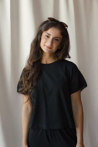 Z Supply Banyan Top, Black - The Red Thread Boutique