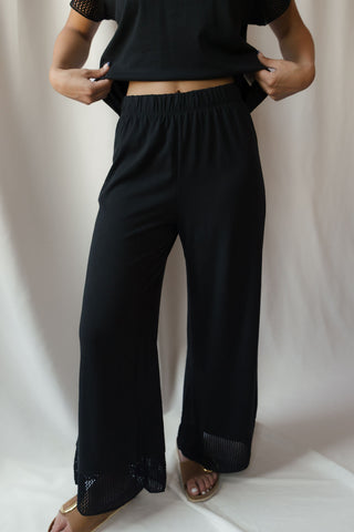 Z Supply Banyan Pants, Black - The Red Thread Boutique