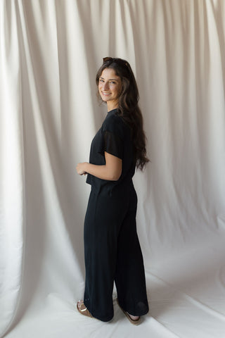Z Supply Banyan Pants, Black - The Red Thread Boutique