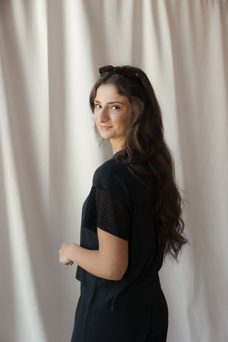 Z Supply Banyan Top, Black - The Red Thread Boutique