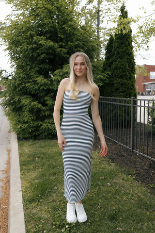 Ainslie Stripe Midi Skirt by Z Supply *final sale