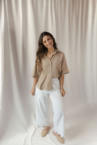 Z Supply Expedition Button Up, Taro - The Red Thread Boutique
