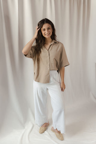 Z Supply Expedition Button Up, Taro - The Red Thread Boutique